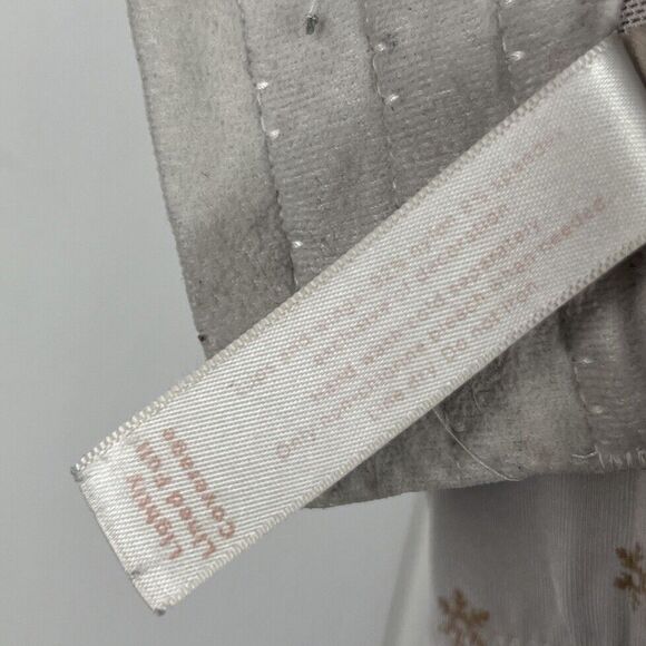 Lane Bryant Cacique Bra 40F Lightly Lined Full Coverage Snowflake Beige Tan - Picture 7 of 7